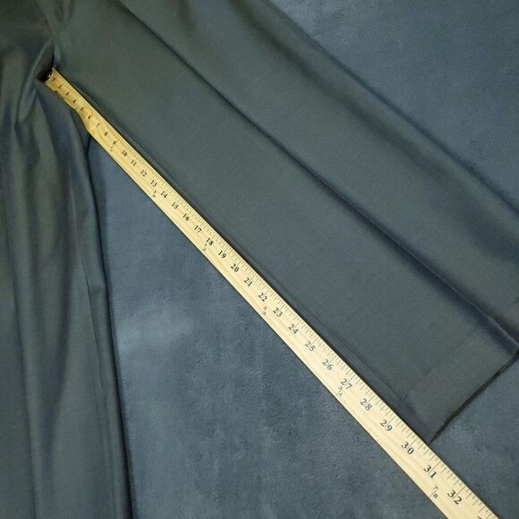 Santorelli Luxury Serge Pants Mens 38 Gray Made In Italy Romeo 1900F Dress Wool - Picture 8 of 14